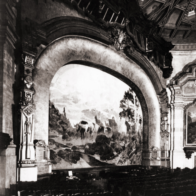 interior stage and theater 1926