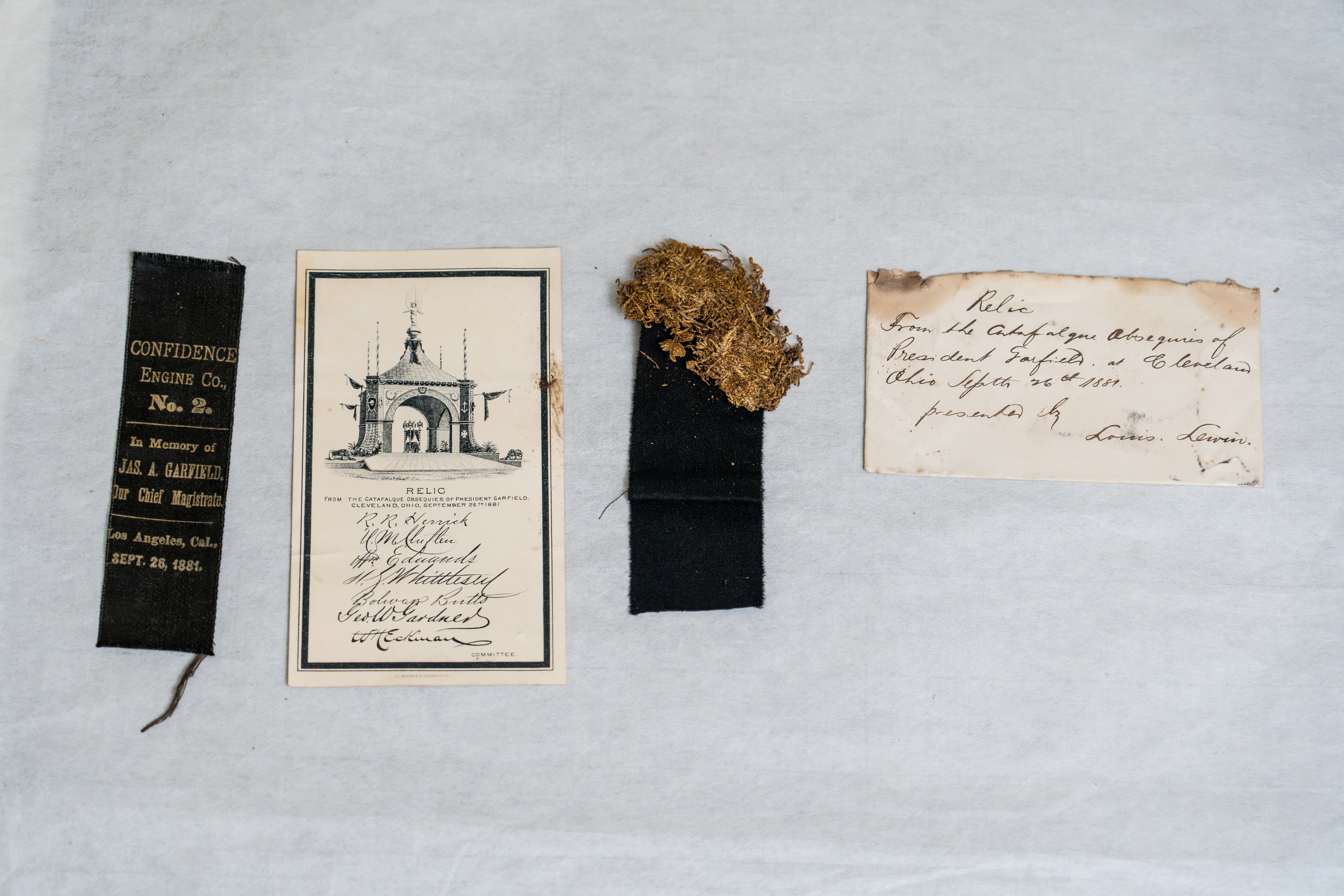 Items from Normal School time capsule