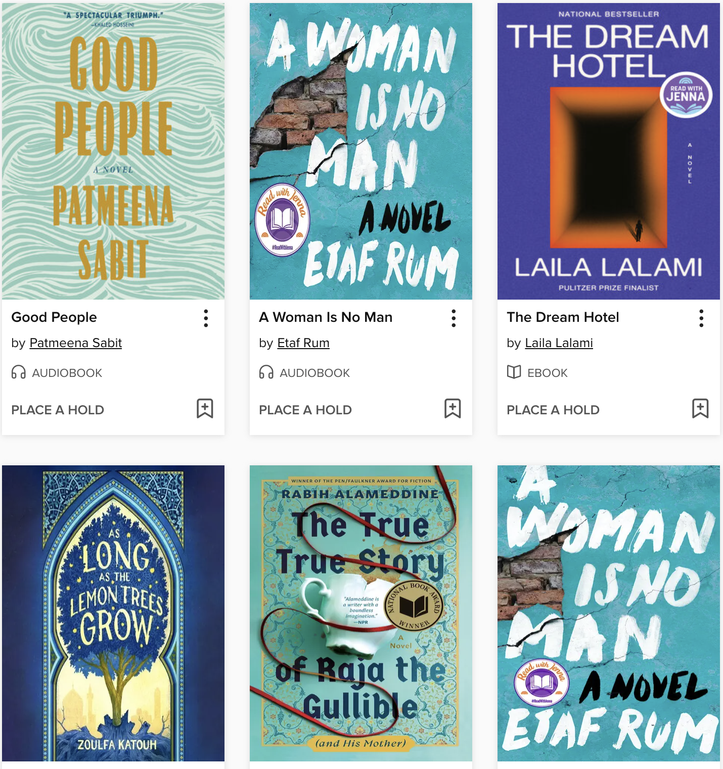 assorted book covers