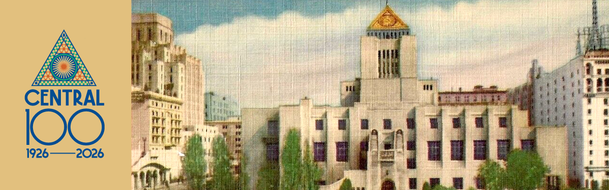 central100 postcard logo