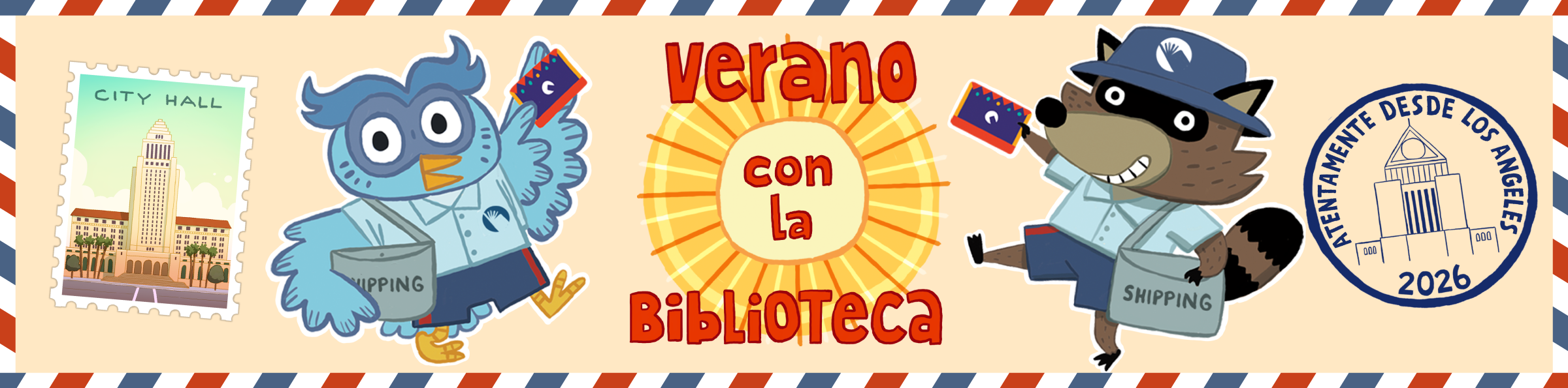 cartoon of an owl and a raccoon