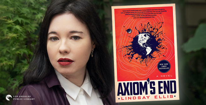 Author Lindsay Ellis and her debut novel, Axiom's End