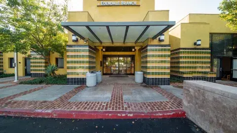 Exterior of Edendale Branch Library