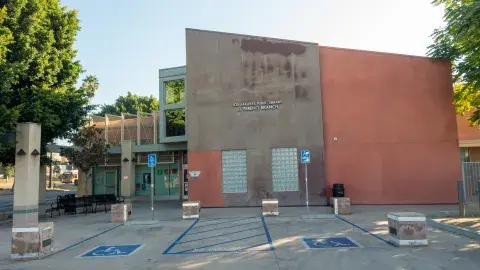Exterior of El Sereno Branch Library