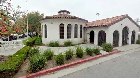 Exterior of Fairfax Branch Library