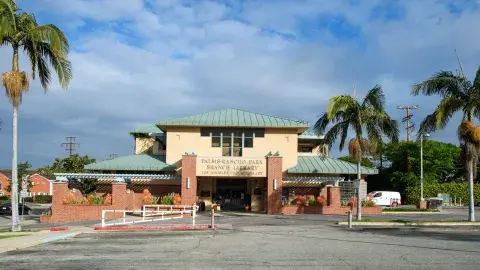 Exterior of Palms Rancho Branch Library