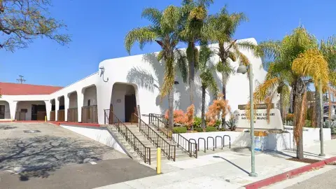 Exterior of San Pedro Branch Library