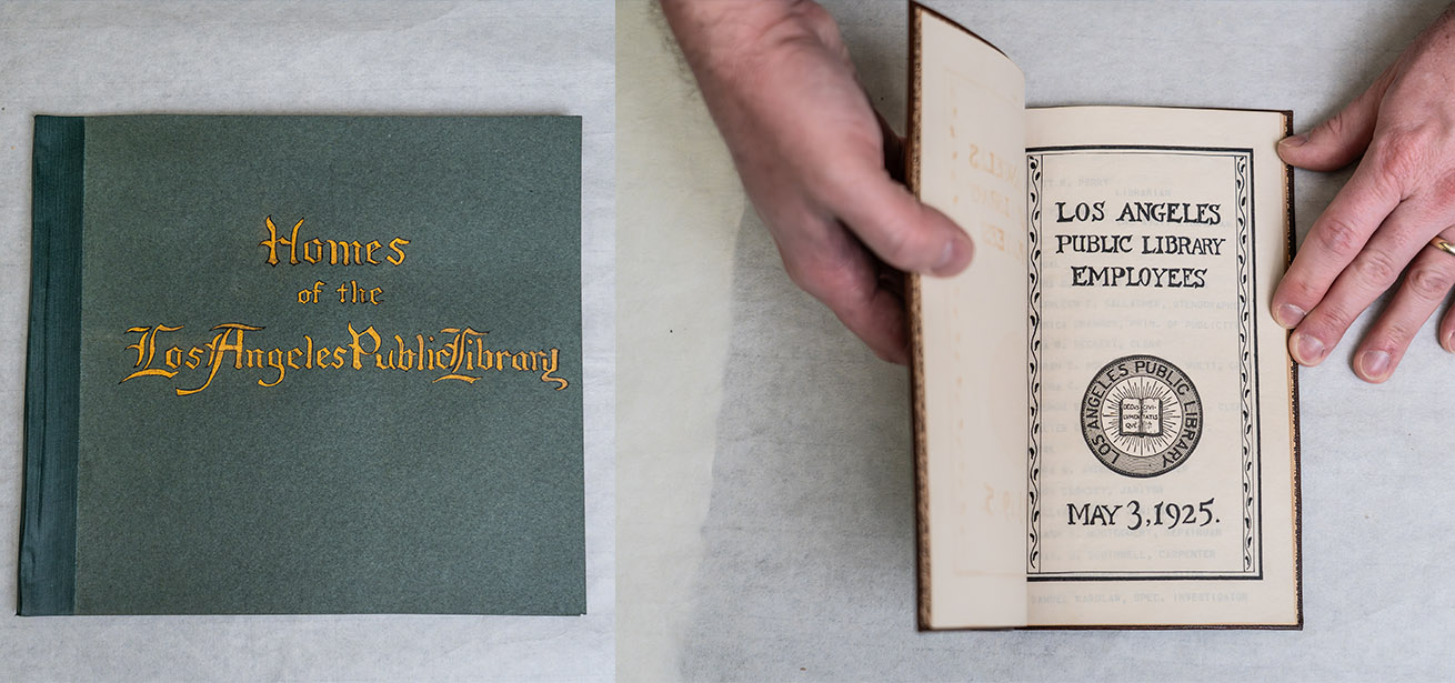 Two items from the time capsule